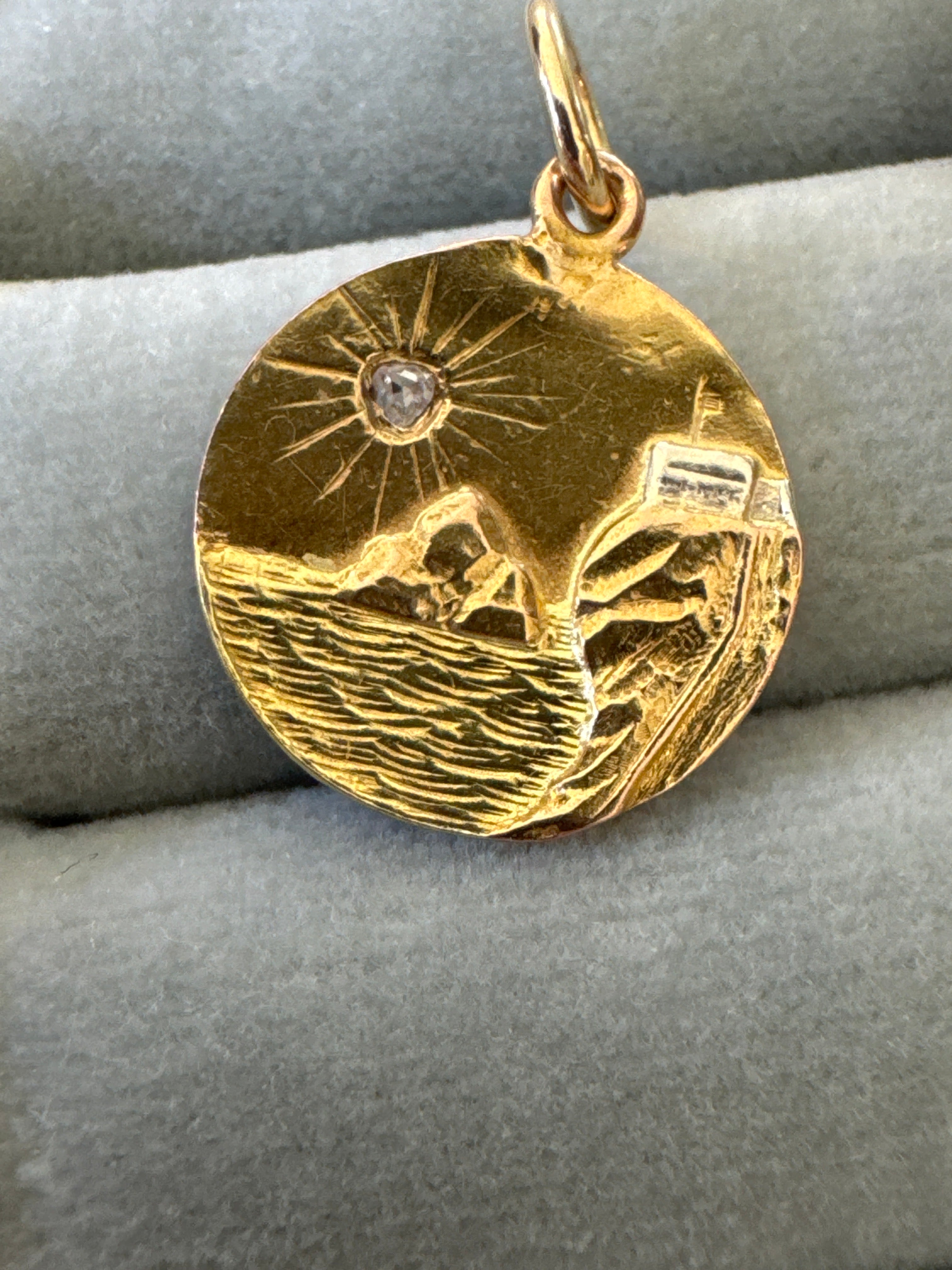 C.1930 seaside charm 14k gold