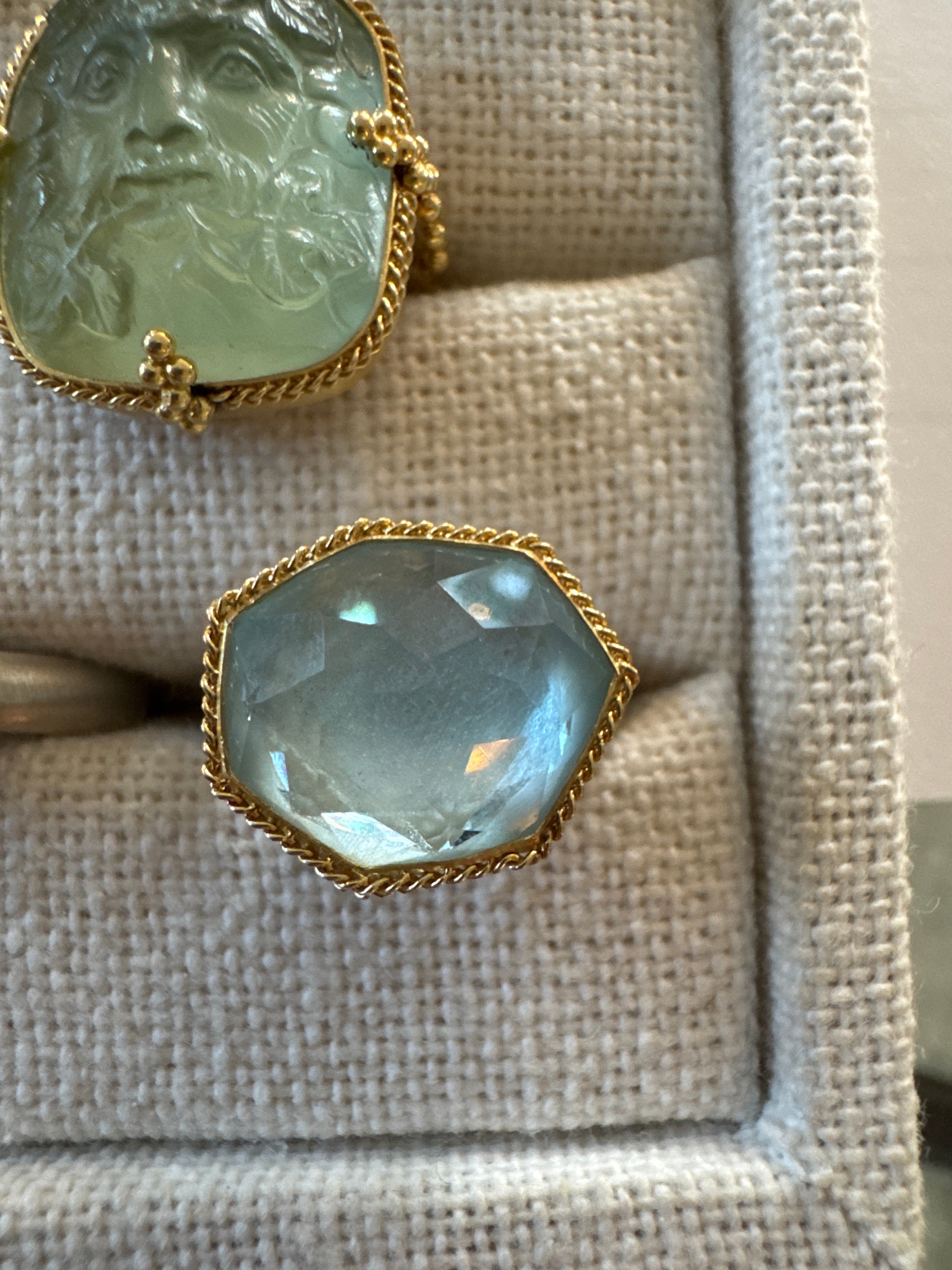 Amali aquamarine ring