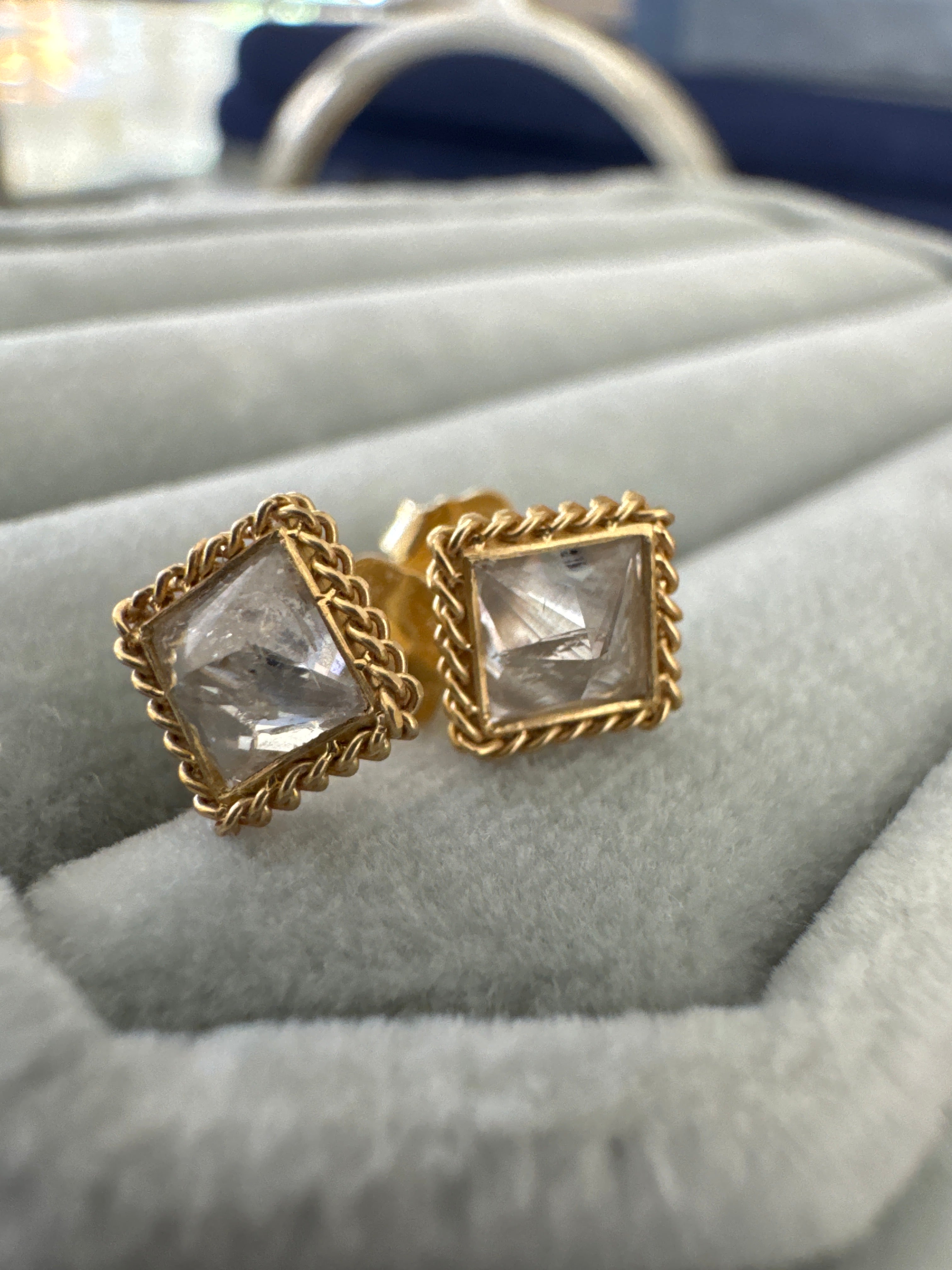 Amali diamond earrings 1.2ctw