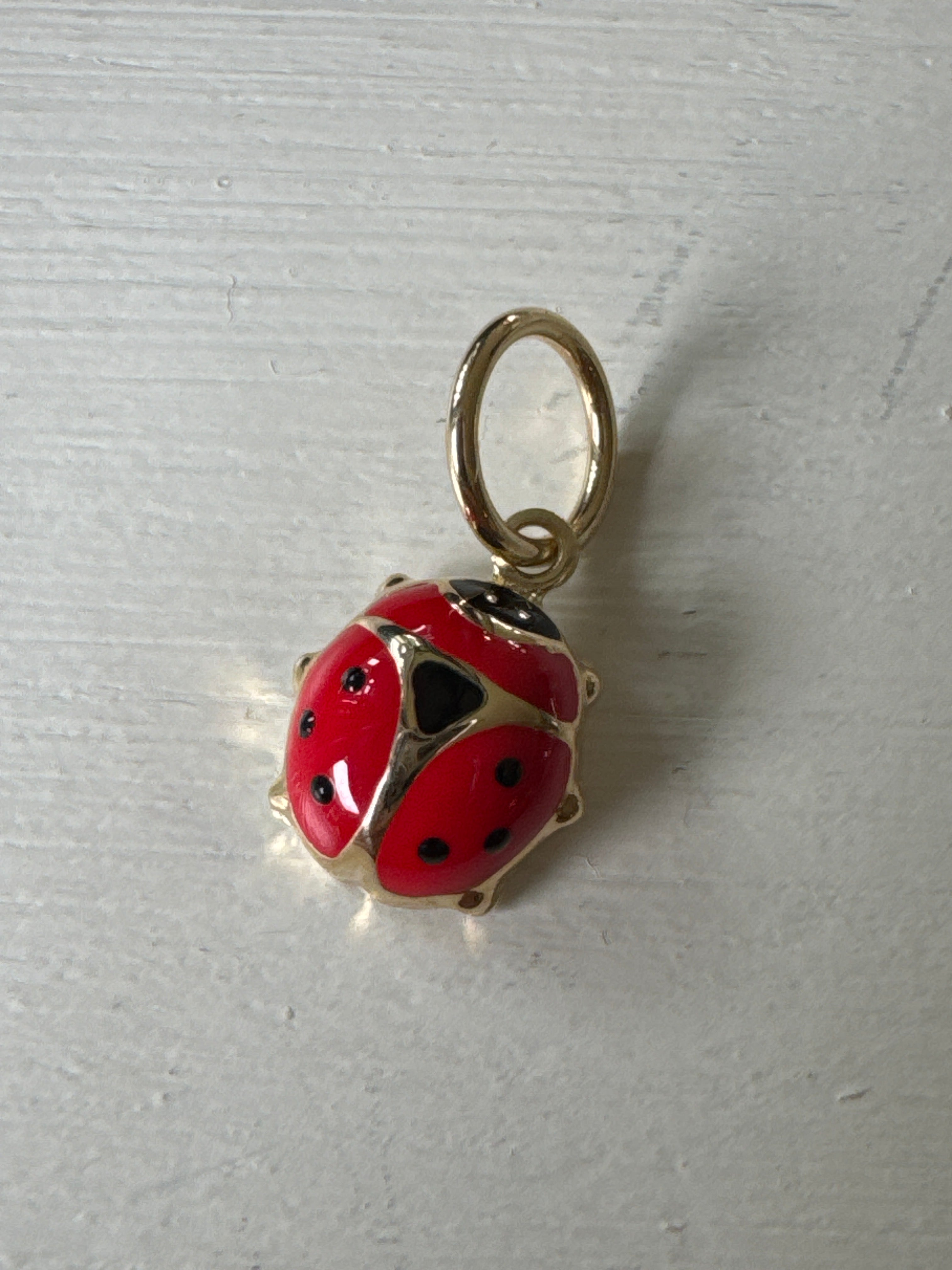 Ladybug charm 14k gold 46206
