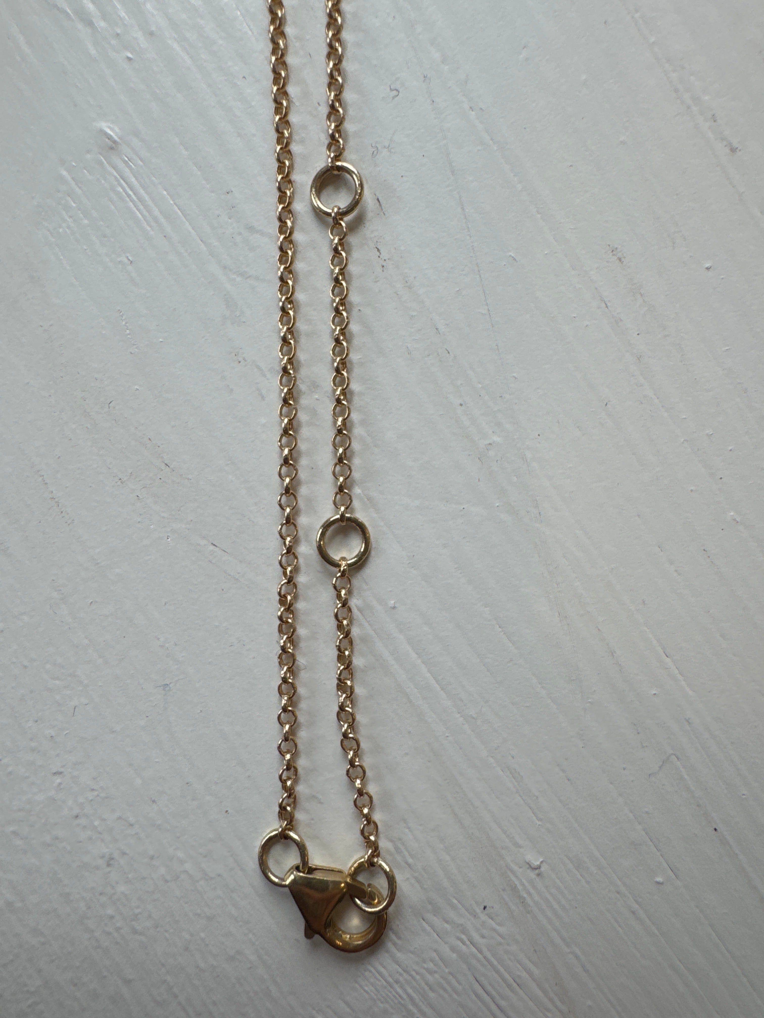 GG Collection larger gold chain 14k yellow rolo solid